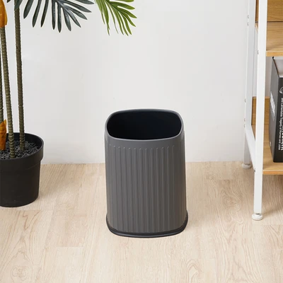Gambar Stora Doric Tempat Sampah Plastik Square 10 Liter - Abu-Abu