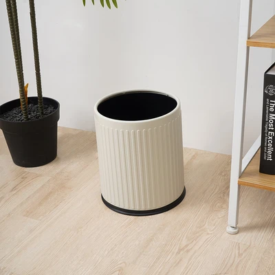 Gambar Stora Doric Tempat Sampah Plastik Circle 10 Liter - Putih