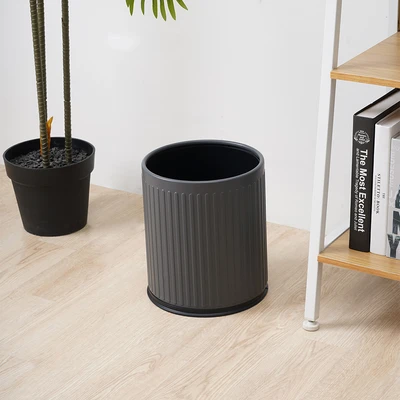 Gambar Stora Doric Tempat Sampah Plastik Circle 10 Liter - Abu-Abu