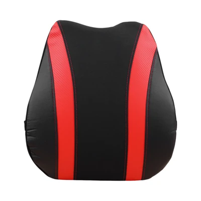 Gambar Otto Klasse Bantal Pinggang Kursi Mobil Sporty Power - Hitam/Merah