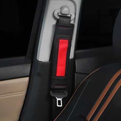 Gambar Otto Klasse Sarung Stir Mobil Sporty Power - Merah/Hitam
