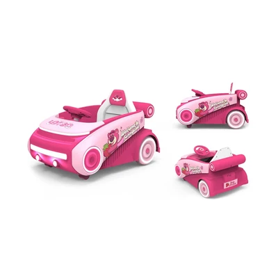 Gambar Paso Ride On Electric Space Car Lotso - Pink