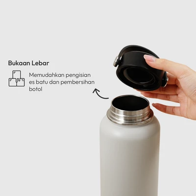 Gambar Informa Griffon Botol Vacuum Flask Stainless Steel 960 ml - Putih