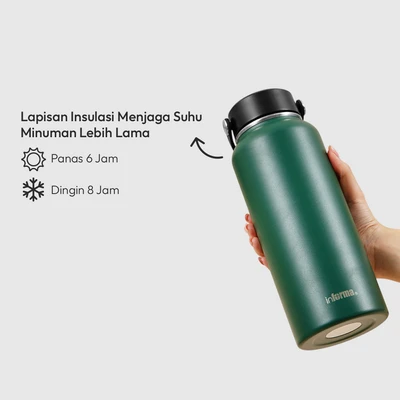 Gambar Informa Griffon Botol Vacuum Flask Stainless Steel 960 ml - Hijau