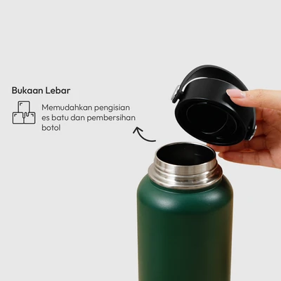 Gambar Informa Griffon Botol Vacuum Flask Stainless Steel 960 ml - Hijau
