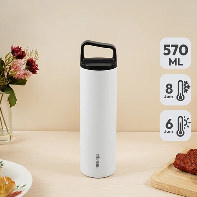 Gambar Informa Gladwin Botol Vacuum Flask Stainless Steel 570 ml - Putih
