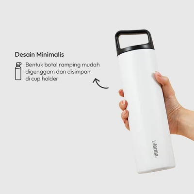 Gambar Informa Gladwin Botol Vacuum Flask Stainless Steel 570 ml - Putih