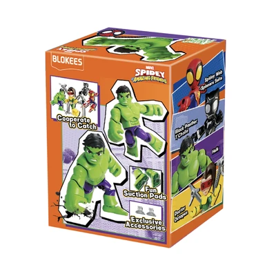 Gambar Blokees Marvel Spidey Action Figure Hulk - Hijau