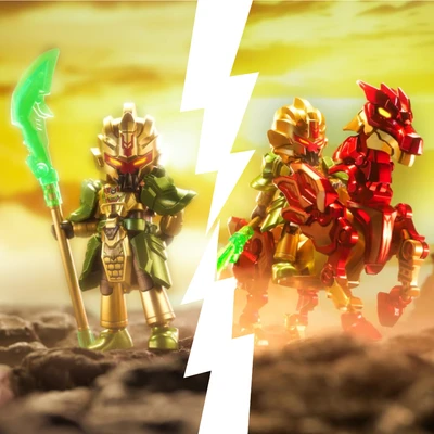 Gambar Blokees Hero Infinity Galaxy Version 03 Action Figure Rise Of The Dragon Random