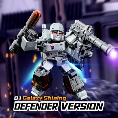 Gambar Blokees Transformers Action Figure 01 Galaxy Shinig Defender Version Random