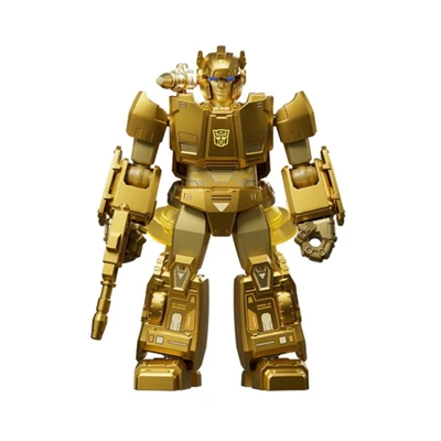 Gambar Blokees Transformers Set Action Figure Xv02 The Golden Lagoon Guardian - Gold
