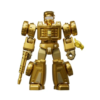 Gambar Blokees Transformers Set Action Figure Xv02 The Golden Lagoon Guardian - Gold
