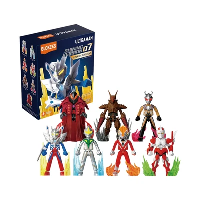 Gambar Blokees Ultraman Shining Version 07 Action Figure Super Deciding Fight Random