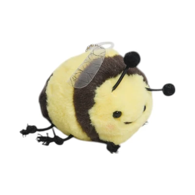 Gambar Pretty Missy Gantungan Kunci Boneka Wagging Tail Bee - Kuning/cokelat