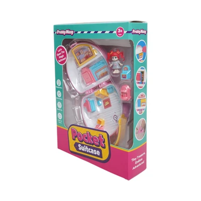 Gambar Pretty Missy Playset Pocket Suitcase Living Room Random