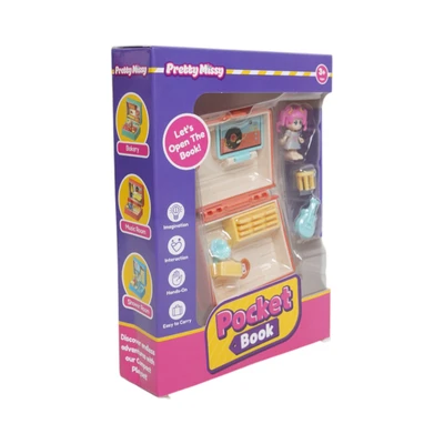Gambar Pretty Missy Playset Pocket Book Music Store - Oranye