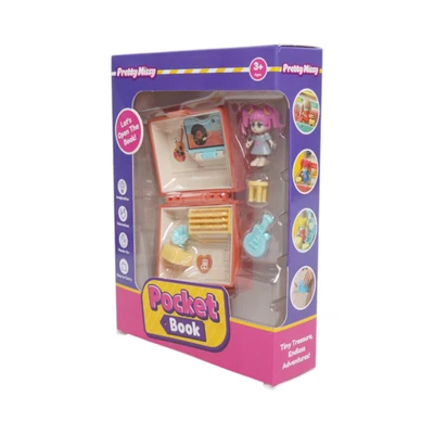Gambar Pretty Missy Playset Pocket Book Music Store - Oranye