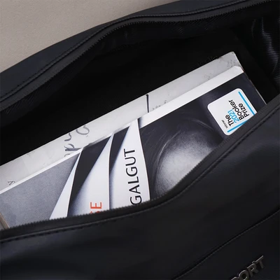 Gambar Passport Ordo Tas Duffle Kulit 31 Liter - Hitam