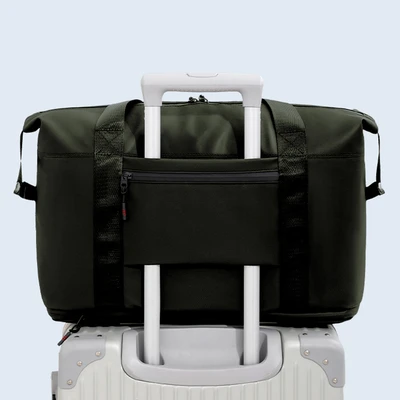 Gambar Passport Ordo Tas Duffle Kulit 31 Liter - Hijau