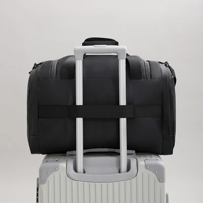 Gambar Passport Ordo Tas Duffle Kulit 34 Ltr - Hitam