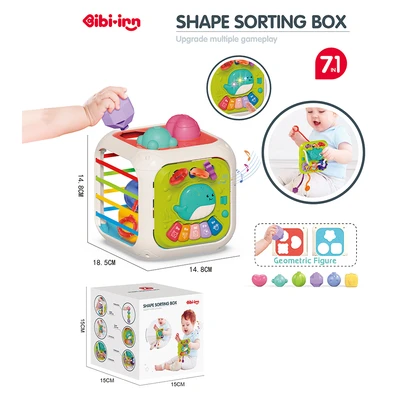 Gambar Little Giggles Shape Sorting Box - Mix