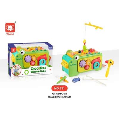 Gambar Little Giggles Crocodile Multifunctional Piano - Mix