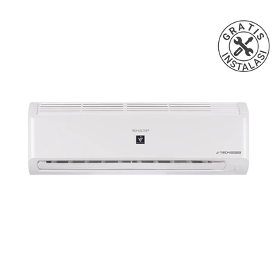 Gambar [Gratis Instalasi] Sharp Air Conditioner 1.5 PK AH/AU-XP13BMY - Hitam