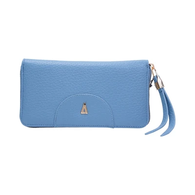 Gambar THYS Dompet Panjang Wanita Dengan Zipper - Biru