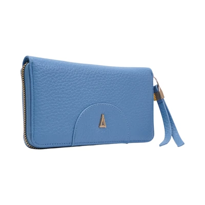 Gambar THYS Dompet Panjang Wanita Dengan Zipper - Biru