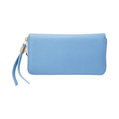 Gambar THYS Dompet Panjang Wanita Dengan Zipper - Biru