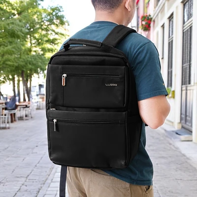 Gambar Luggo Zayden Tas Ransel - Hitam
