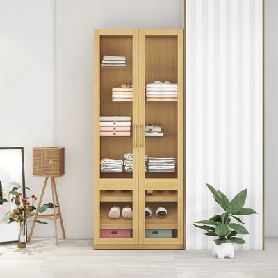Gambar Informa Kenn Kabinet Sepatu & Tas 2 Pintu - Cokelat