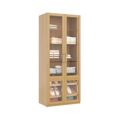 Gambar Informa Kenn Kabinet Sepatu & Tas 2 Pintu - Cokelat