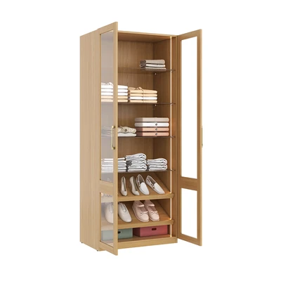 Gambar Informa Kenn Kabinet Sepatu & Tas 2 Pintu - Cokelat