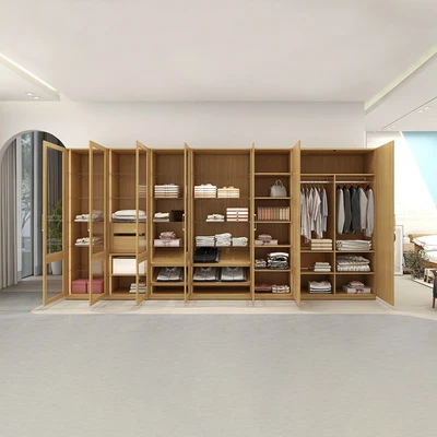 Gambar Informa Kenn Lemari Pakaian 1 Pintu - Cokelat
