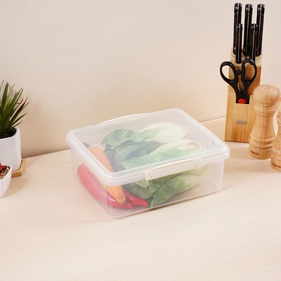 Gambar Picas Wadah Makanan Click Set 9 pcs Transparan