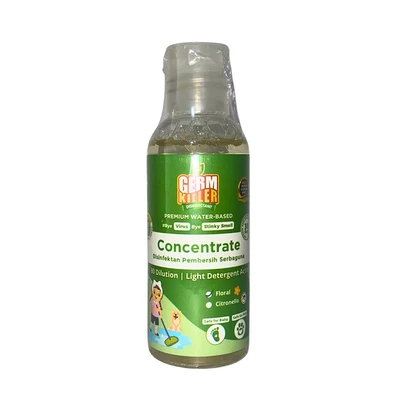 Gambar Germ Killer Floral Cairan Konsentrat Disinfektan Pembersih Serbaguna 60 ml - Hijau