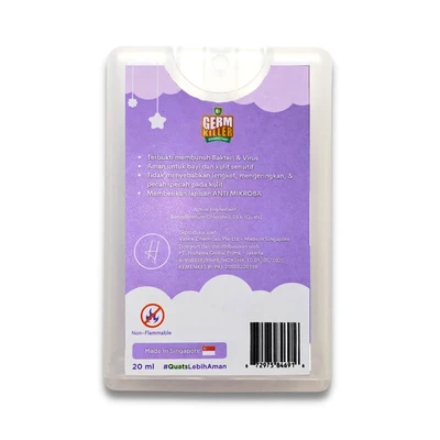 Gambar Germ Killer 20 Ml Spray Hand Sanitizer