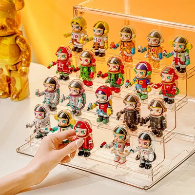 Gambar Informa Mavis Kotak Pajangan Action Figure 4 Tingkat 27x22x36 cm Transparan