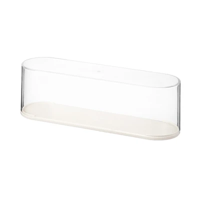 Gambar Informa Movin Kotak Pajangan Oval 31.5x9x10 cm Transparan