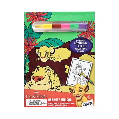 Gambar Red Ridge Set Buku Mewarnai Crayon Lion King - Mix