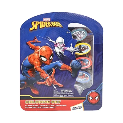 Gambar Red Ridge Set Buku Mewarnai Spiderman - Mix