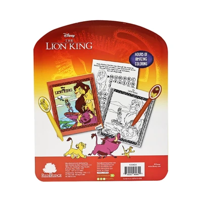 Gambar Red Ridge Set Buku Mewarnai The Lion King - Cokelat