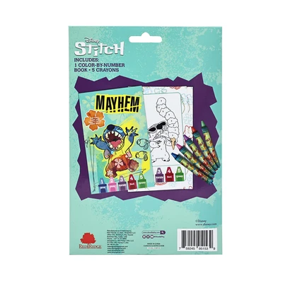 Gambar Red Ridge Set Color By Number Stitch - Mix