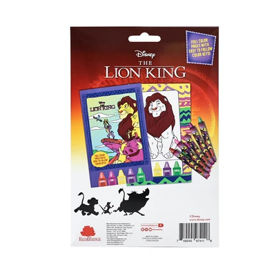 Gambar Red Ridge Set Color By Number The Lion King - Mix