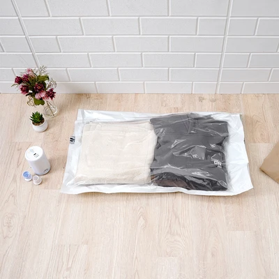 Gambar Stora Set Kantong Vacuum Pakaian Flat 67x100 cm Transparan