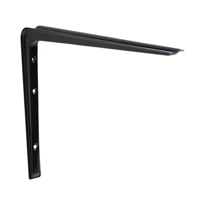 Gambar Masterspace Bracket Rak Dinding L Heavy Duty 27x37 cm - Hitam