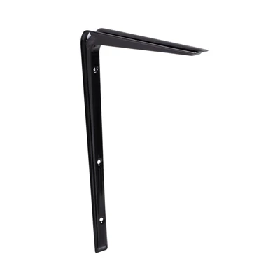 Gambar Masterspace Bracket Rak Dinding L Heavy Duty 27x37 cm - Hitam