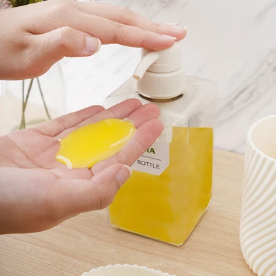 Gambar Stora 450 Ml Dispenser Sabun Plastik - Putih Ivory