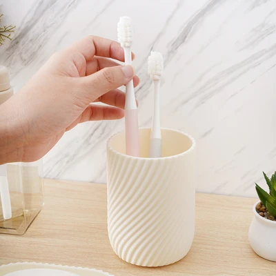 Gambar Stora 300 Ml Tempat Sikat Gigi - Putih Ivory
